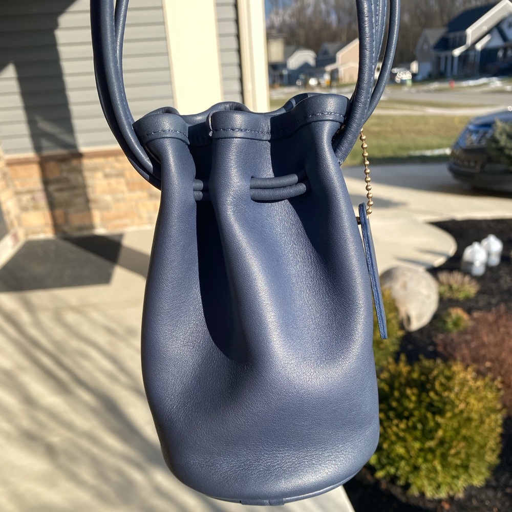Coach Navy Blue Drawstring Bag - Picture 10 of 14